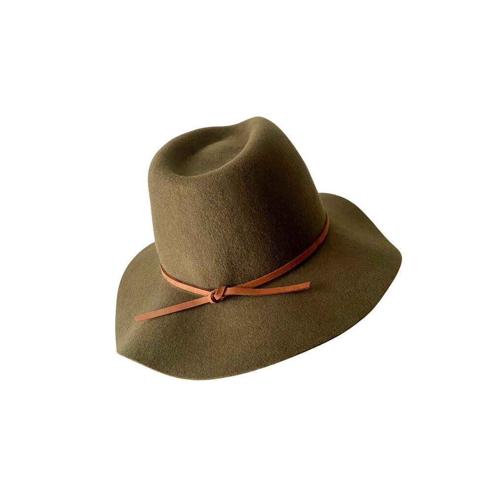 Brixton Wesley Wool Fedora Hat - Picture 3 of 11